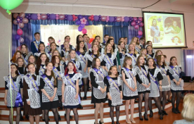 ПОСЛЕДНИЙ ЗВОНОК В СЛЯДНЕВСКОЙ ШКОЛЕ